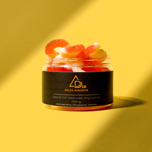 30 Delta-10 Watermelon Ring Gummies- 750mg