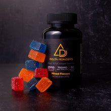 Load image into Gallery viewer, 30 Delta-9 THC Vegan Gummies- Mixed Flavors
